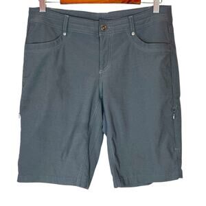 KUHL Hiking Cargo Shorts 10" Inseam in Gray Women's Size 10